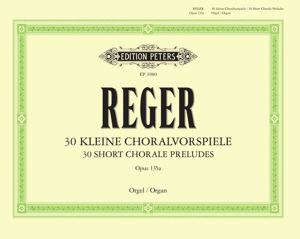 Produktbild: 30 Short Chorale Preludes Op.135a