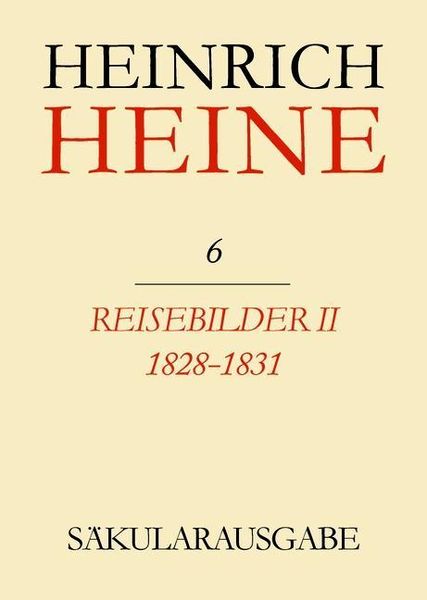 Produktbild: Reisebilder II. 1828-1831
