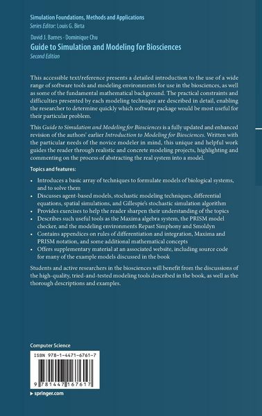 Produktbild: Guide to Simulation and Modeling for Biosciences