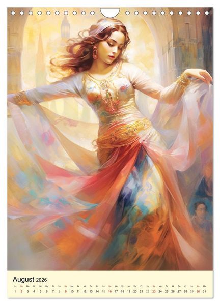 Produktbild: Osmanen-Fantasy. Figuren eines Weltreichs im Mittelalter (Wandkalender 2026 DIN A4 hoch), CALVENDO Monatskalender