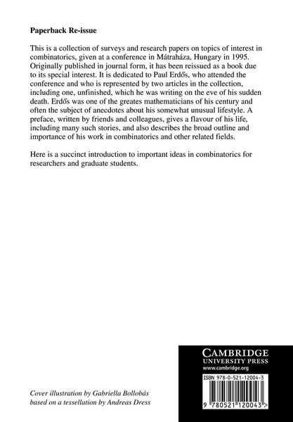 Produktbild: Recent Trends in Combinatorics