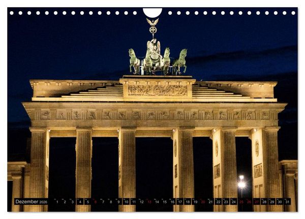 Produktbild: Berlin, Berlin 2026 (Wandkalender 2026 DIN A4 quer), CALVENDO Monatskalender