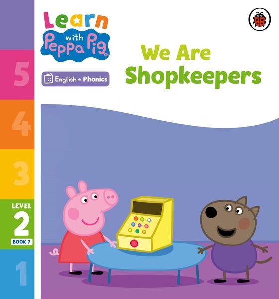 Produktbild: Learn with Peppa Phonics Level 2 Book 7 - We Are Shopkeepers (Phonics Reader)