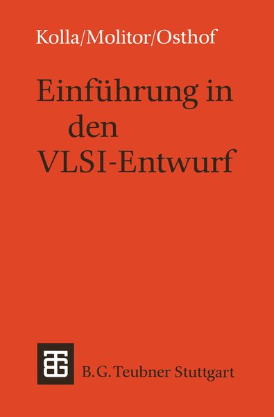 Produktbild: Einf&uuml;hrung in den VLSI-Entwurf