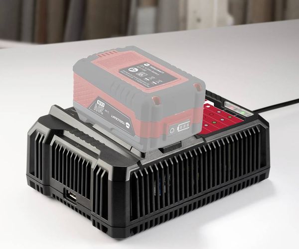 Produktbild: TOOLCRAFT ALG-1802 / TAWB-200 Akkupack-Ladeger&auml;t
