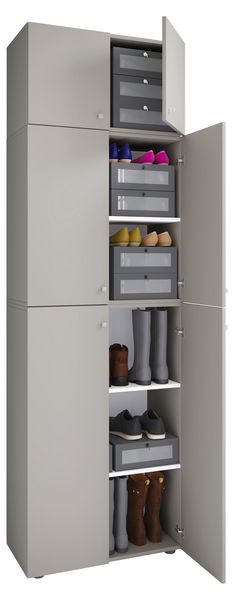 Produktbild: XXL Schuhschrank Kleiderschrank Schrank Lona 5f A