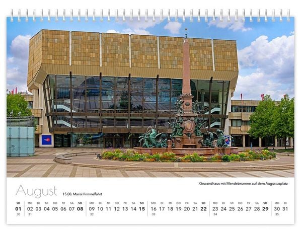 Produktbild: Kalender Leipzig kompakt 2027