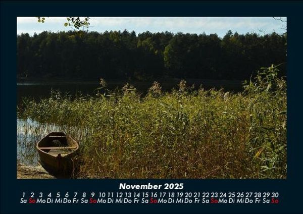 Produktbild: Landschaftskalender 2025 Fotokalender DIN A5