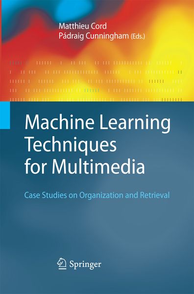 Produktbild: Machine Learning Techniques for Multimedia