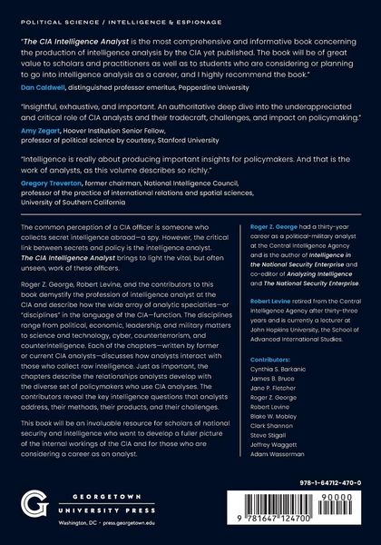 Produktbild: The CIA Intelligence Analyst