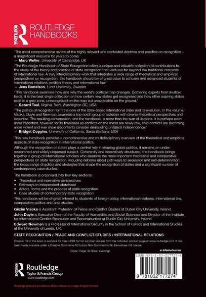 Produktbild: Routledge Handbook of State Recognition