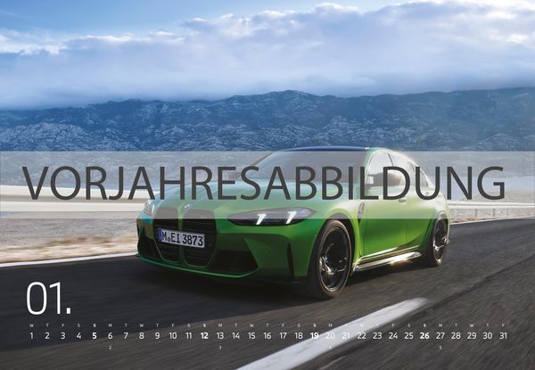 Produktbild: BMW M Wandkalender 2026