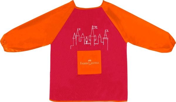 Faber-Castell Malschürze für Kinder rot/orange