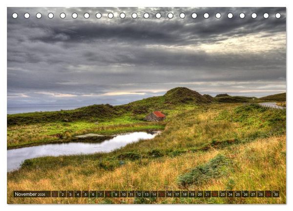 Produktbild: Schottland (Tischkalender 2026 DIN A5 quer), CALVENDO Monatskalender