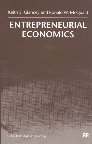Produktbild: Entrepreneurial Economics