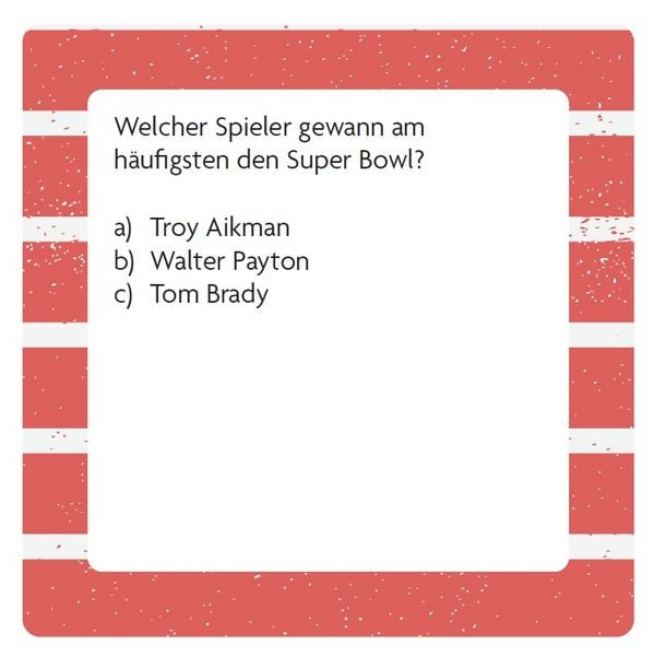 Produktbild: Das American Football-Quiz