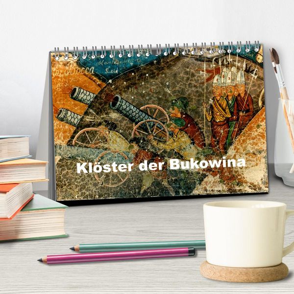 Produktbild: Kl&ouml;ster der Bukowina (Tischkalender 2026 DIN A5 quer), CALVENDO Monatskalender