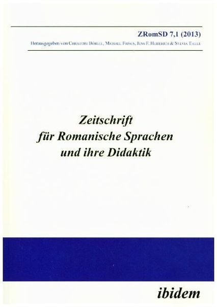 Produktbild: Zeitschrift f&uuml;r Romanische Sprachen und ihre Didaktik