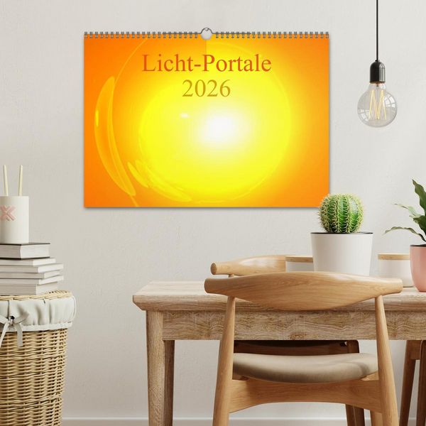 Produktbild: Licht-Portale 2026 (Wandkalender 2026 DIN A3 quer), CALVENDO Monatskalender