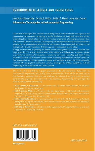Produktbild: Information Technologies in Environmental Engineering