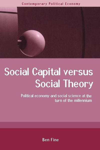 Produktbild: Social Capital Versus Social Theory