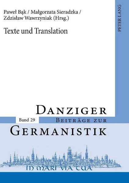 Produktbild: Texte und Translation