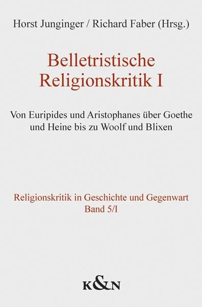 Produktbild: Belletristische Religionskritik I
