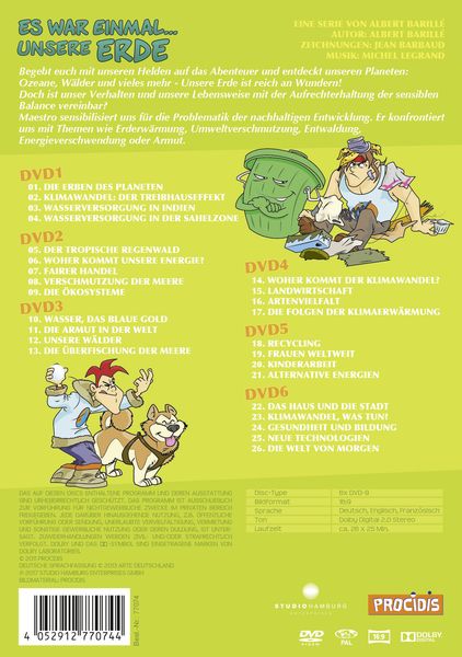 Produktbild: Es war einmal...Unsere Erde [6 DVDs]