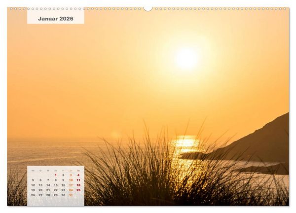 Produktbild: Bretagne - K&uuml;ste im Licht (hochwertiger Premium Wandkalender 2026 DIN A2 quer), Kunstdruck in Hochglanz