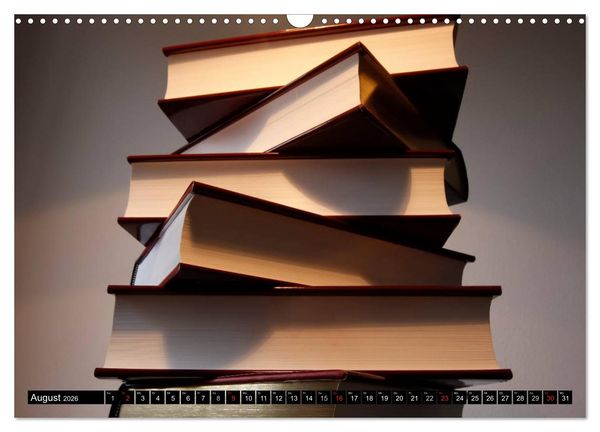 Produktbild: Welt der B&uuml;cher (Wandkalender 2026 DIN A3 quer), CALVENDO Monatskalender