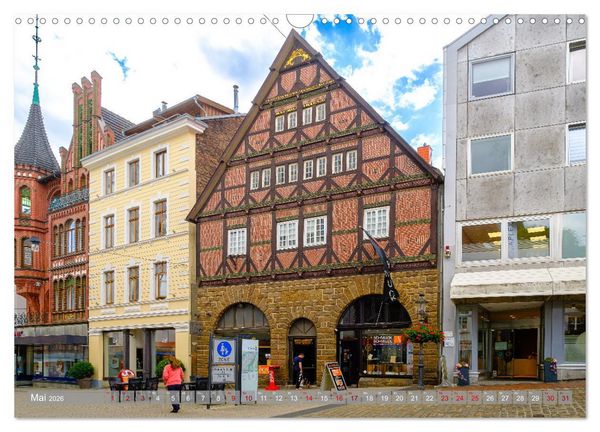 Produktbild: Ein Blick auf die Hansestadt Minden (Wandkalender 2026 DIN A3 quer), CALVENDO Monatskalender