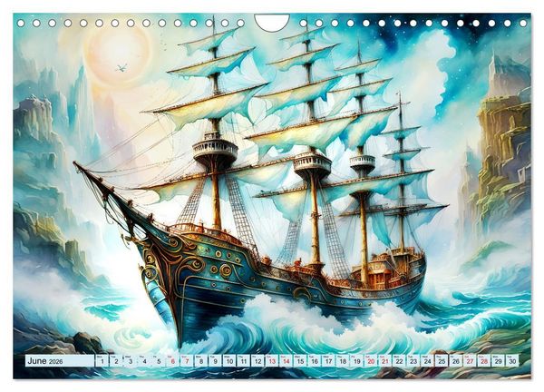 Produktbild: Sail of eternity (Wall Calendar 2026 DIN A4 landscape), CALVENDO 12 Month Wall Calendar