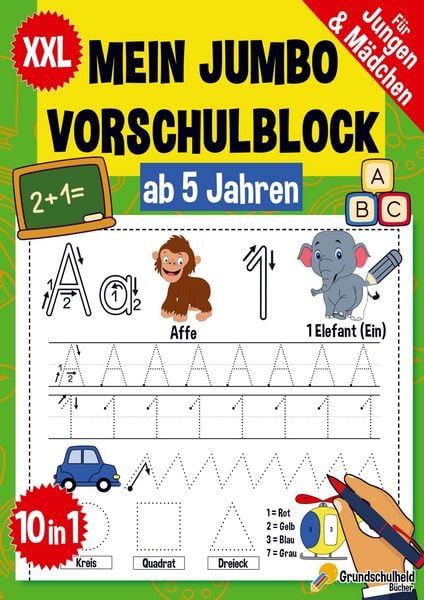 Produktbild: Mein Jumbo Vorschulblock