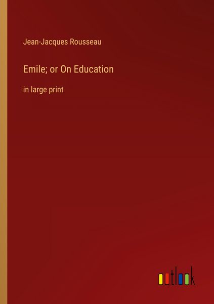 Produktbild: Emile; or On Education