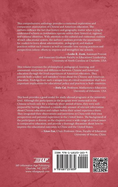 Produktbild: Chinese Education From the Perspectives of American Educators
