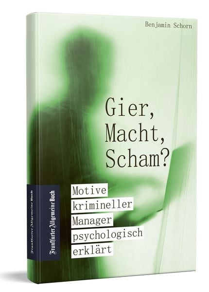 Gier, Macht, Scham?, Gebundene Ausgabe von Benjamin Knull (geb. Schorn), Frankfurter Allgemeine Buch, 978-3-96251-133-3