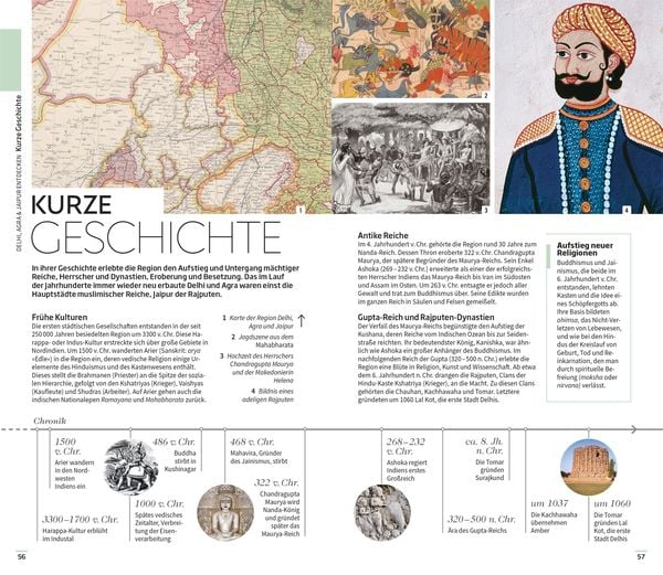 Produktbild: Vis-&agrave;-Vis Reisef&uuml;hrer Delhi, Agra & Jaipur