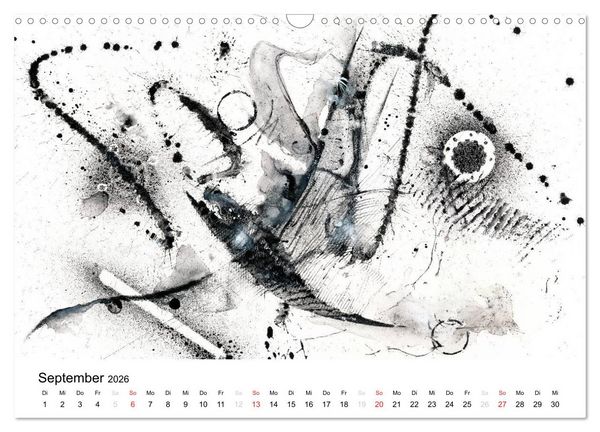 Produktbild: Abstrakte Aquarelle (Wandkalender 2026 DIN A3 quer), CALVENDO Monatskalender