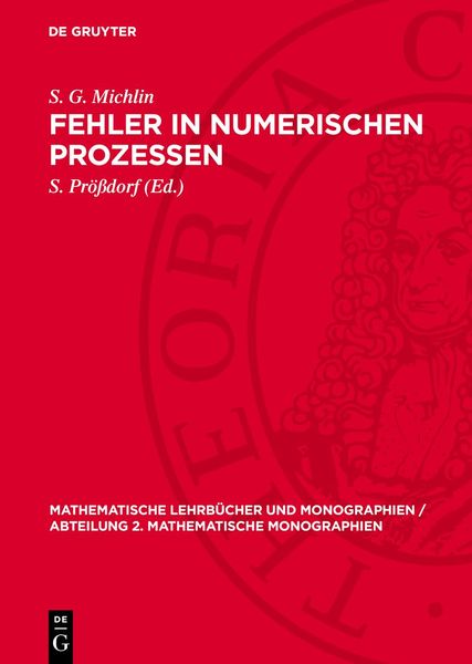 Produktbild: Fehler in numerischen Prozessen