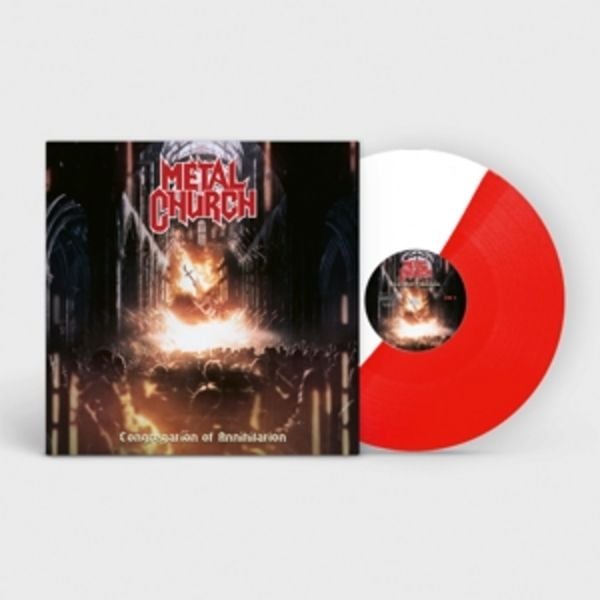 Congregation of Annihilation(Red/White Split Vinyl - Metal Church, Vinyl