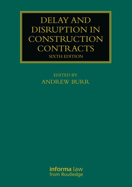 Produktbild: Delay and Disruption in Construction Contracts
