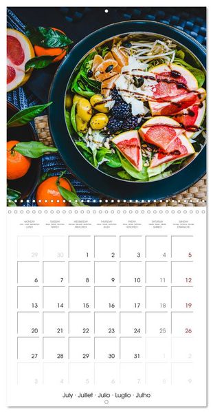 Produktbild: Healthy Bowls - Good Food (Wall Calendar 2026 12 &times; 12 Inch) CALVENDO 12 Month Wall Calendar