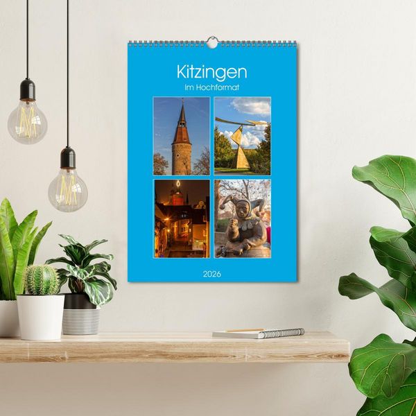 Produktbild: Kitzingen im Hochformat (Wandkalender 2026 DIN A3 hoch), CALVENDO Monatskalender