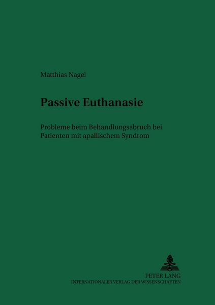 Produktbild: Passive Euthanasie