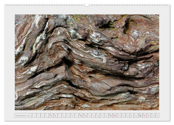 Produktbild: Die Kunst der Steine / 2026 (Wandkalender 2026 DIN A2 quer), CALVENDO Monatskalender