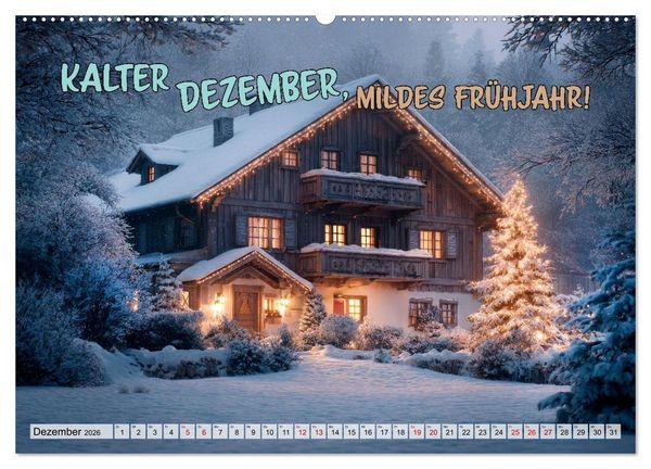Produktbild: Bauernweisheiten - Stimmen der Natur (hochwertiger Premium Wandkalender 2026 DIN A2 quer), Kunstdruck in Hochglanz