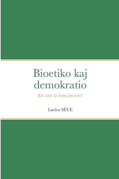 Produktbild: Bioetiko kaj demokratio