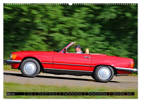 Produktbild: Ein Stern f&uuml;r Amerika - Mercedes Benz 560 SL (Wandkalender 2025 DIN A2 quer), CALVENDO Monatskalender