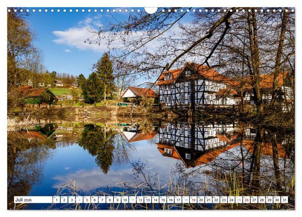 Produktbild: Mein sch&ouml;nes Herleshausen (Wandkalender 2026 DIN A3 quer), CALVENDO Monatskalender