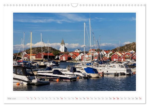 Produktbild: Bohusl&auml;n. Sk&auml;rhamn - R&ouml;nn&auml;ng - Marstrand (Wandkalender 2026 DIN A3 quer), CALVENDO Monatskalender